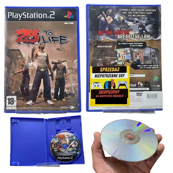 25 TO LIFE PS2 PlayStation 2 (PS2) boxed