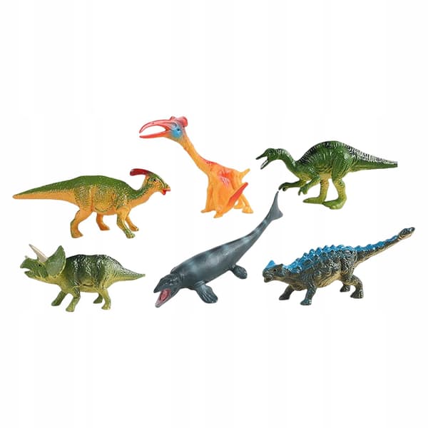 12x Mini Dinosaur Figures – Mini Tyrannosaurus Rex – Plastic