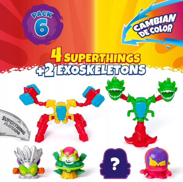 SUPERTHINGS – Mutant Battle series – The pack contains 4 SuperThings