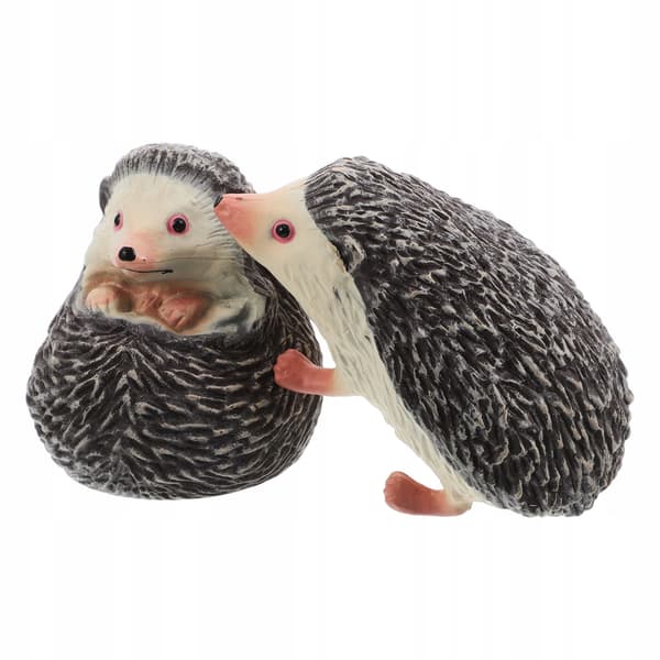 2 PVC HEDGE FIGURES FOR MINI GARDENS AND CREATIVE PLAY FOR CHILDREN