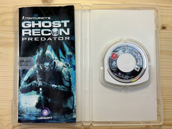 GHOST RECON PREDATOR – ideal complete set with PSP disc