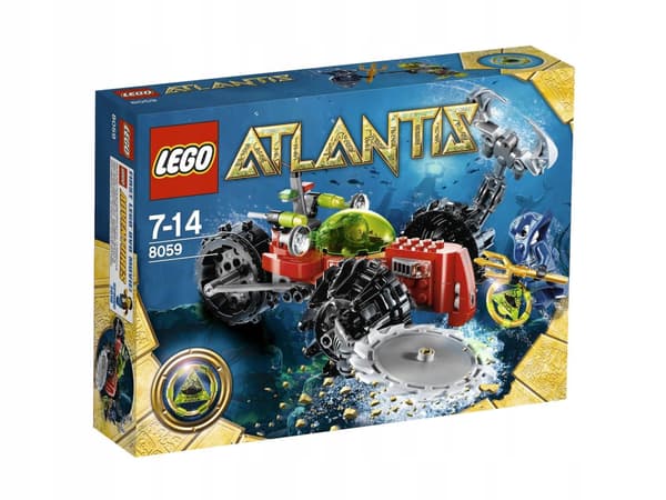 LEGO Atlantis 8059 Deep Sea Explorer. Box with a dent