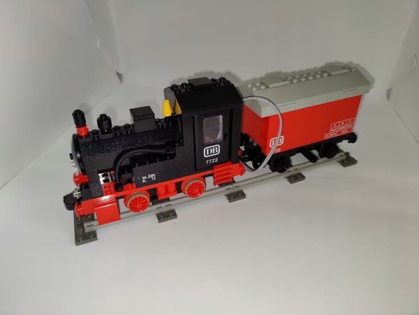 LEGO City 7722 Steam Cargo Train