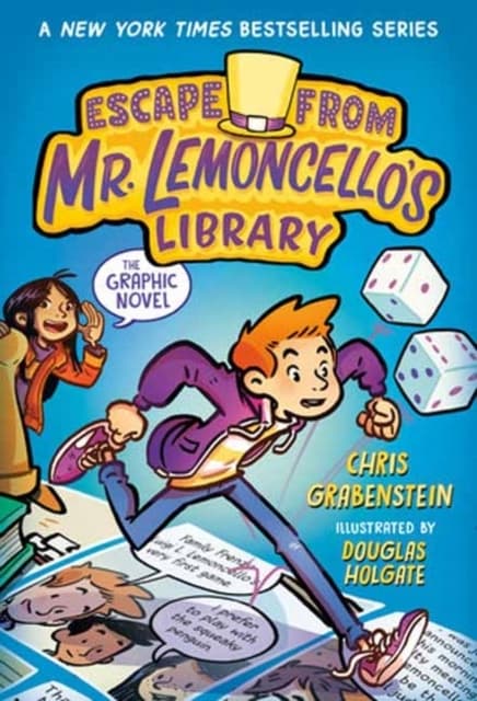 Escape from Mr Lemoncello’s Library: The Graphic Novel by Chris Grabenstein,
