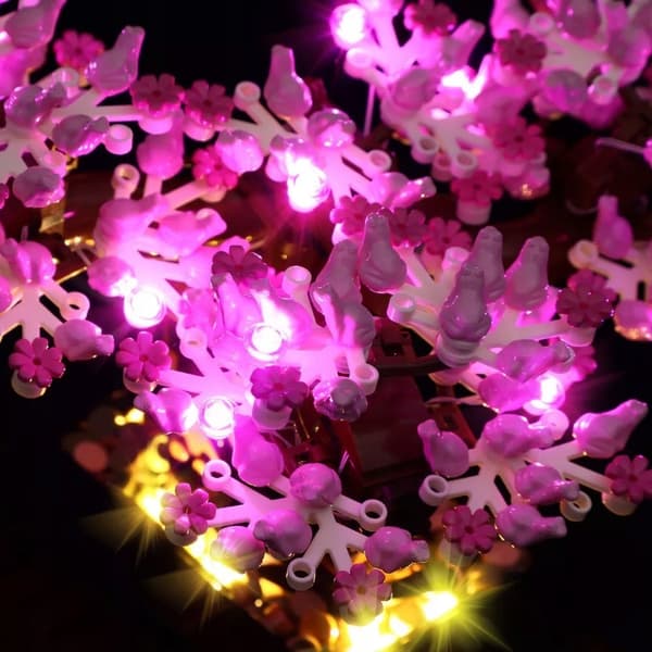 Lighting set for LEGO Creator Bonsai Tree (purple version) 10281