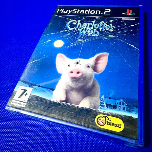 Charlotte's Web | PS2 | PLAYSTATION 2 | 3xA SET | NEW
