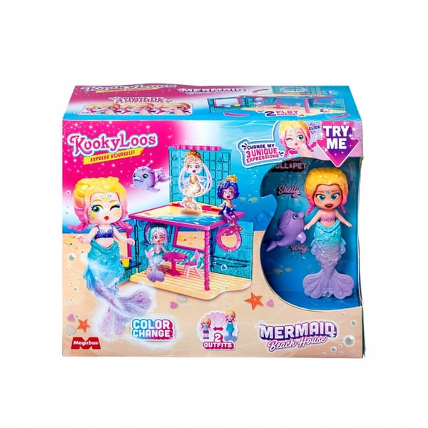 Magicbox KookyLoos Mermaid Beach House figurine