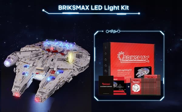 BRIKSMAX Millennium Falcon lighting set for 75192