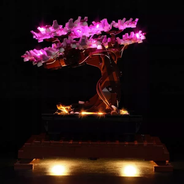 Lighting set for LEGO Creator Bonsai Tree (purple version) 10281