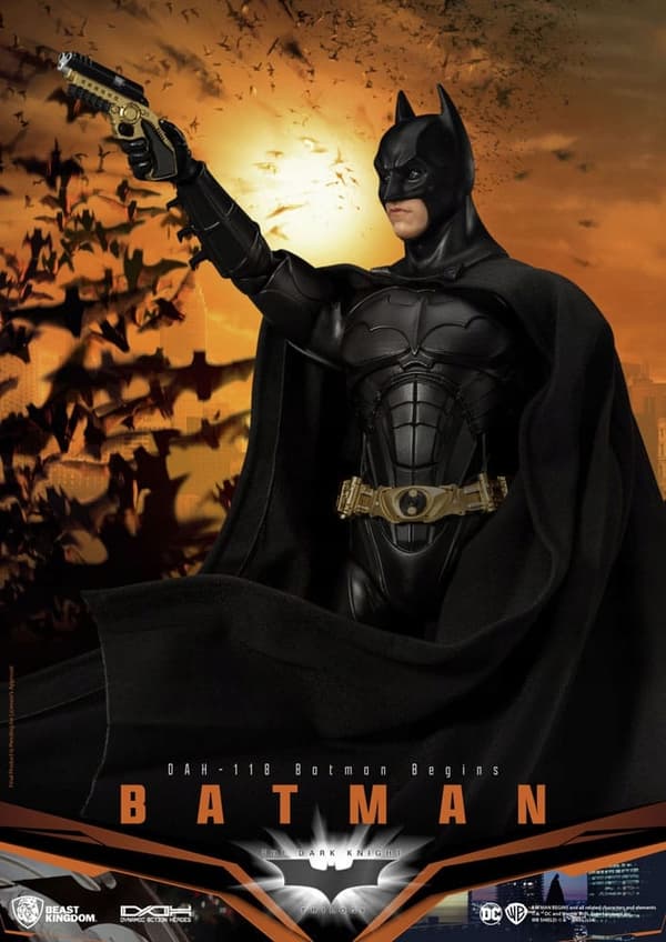 DC Comics Dynamic 8ction Heroes Action Figure 1/9 Batman (Batman Begins) 21