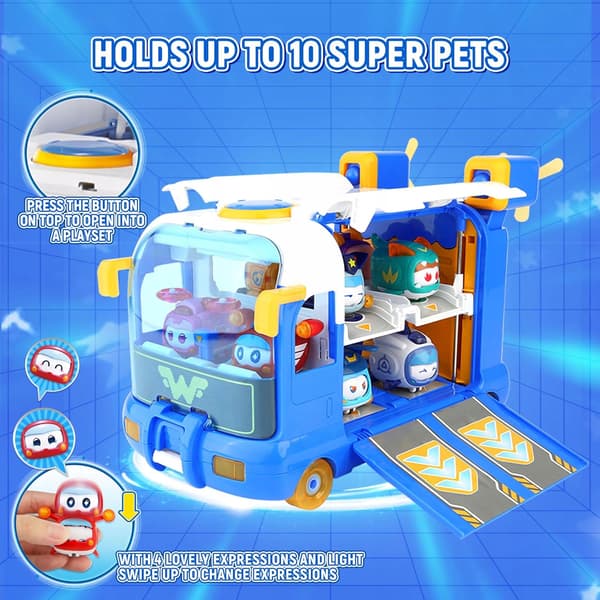 MINI 2-in-1 BASE SET WITH FIGURES, LIGHTS, LIFT AND ACCESSORIES