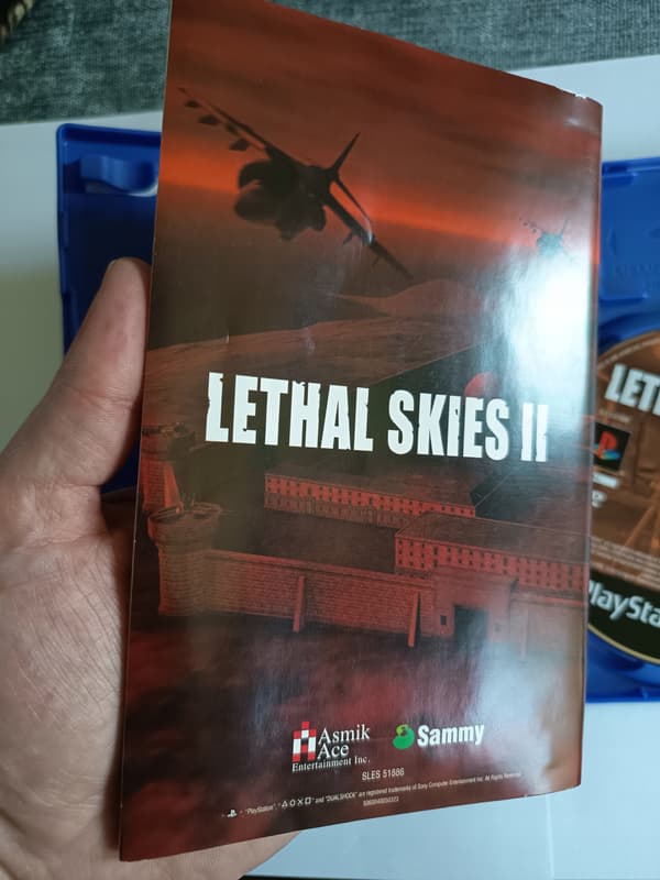 Lethal Skies II PlayStation 2 (PS2) English version, complete set