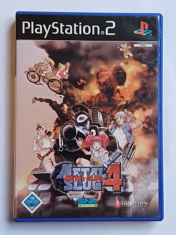 Metal Slug 4, PS2