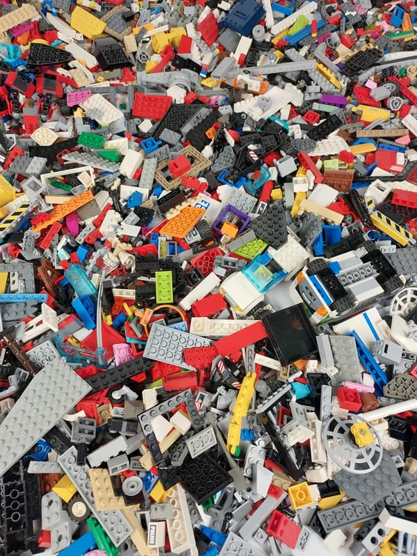 LEGO MIX BRICKS 1 kg – Creative Fun! Gift, Nursery, Home, School!