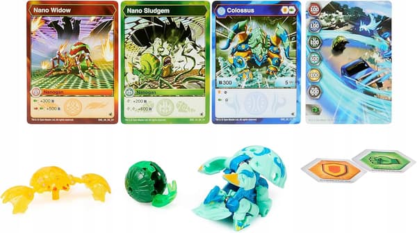 BAKUGAN EVOLUTIONS POWER UP SET – FIGURINE, CARDS, MISCELLANEOUS – SET FOR CHILDREN