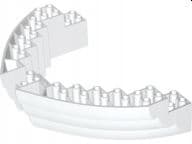 LEGO SHIP HULL ELEMENT, WHITE, NO. 64645