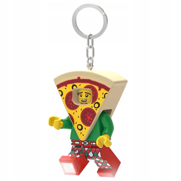 LEGO LED TORCH KEYRING – PIZZA KEYRING WITH TORCH
