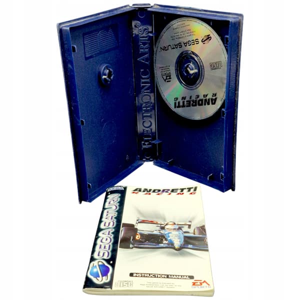 Andretti Racing Sega Saturn / retro racing game