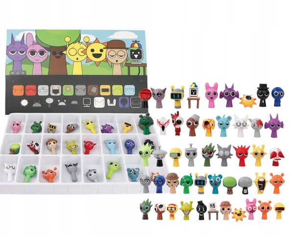 Incredibox Sprunki: 48 Surprise Action Figures
