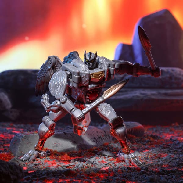 TRANSFORMERS LEGACY UNITED AUTO ROBOT AUTOBOT FIGURINE SILVERBOLT 17.5 CM