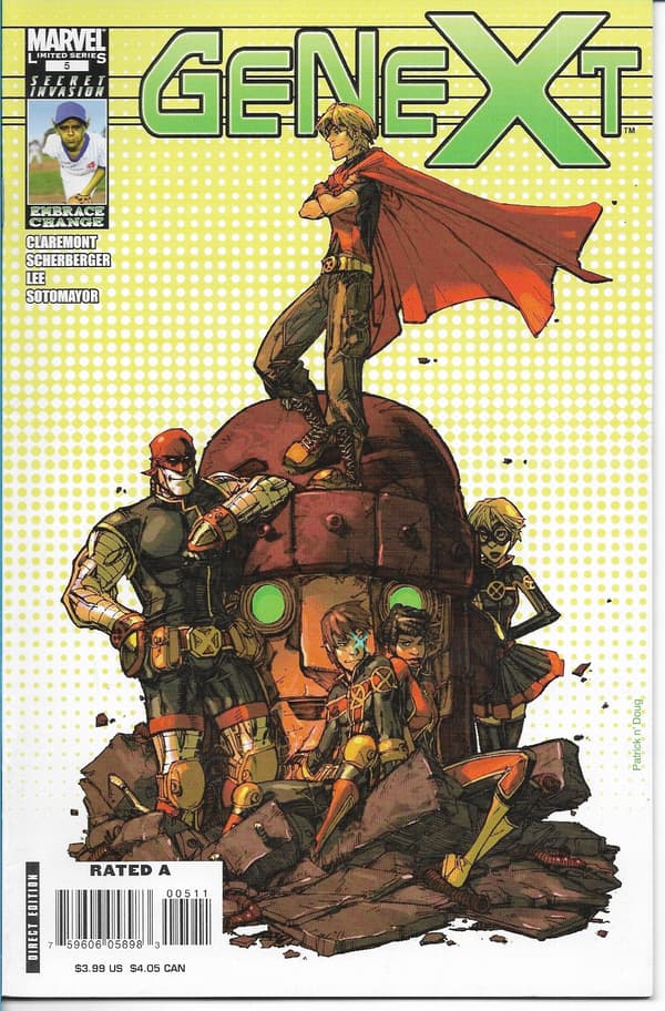 Marvel GeneXt Comic 1–5/2006 (English) X-Men Complete Set
