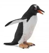 A Gentoo penguin figurine.