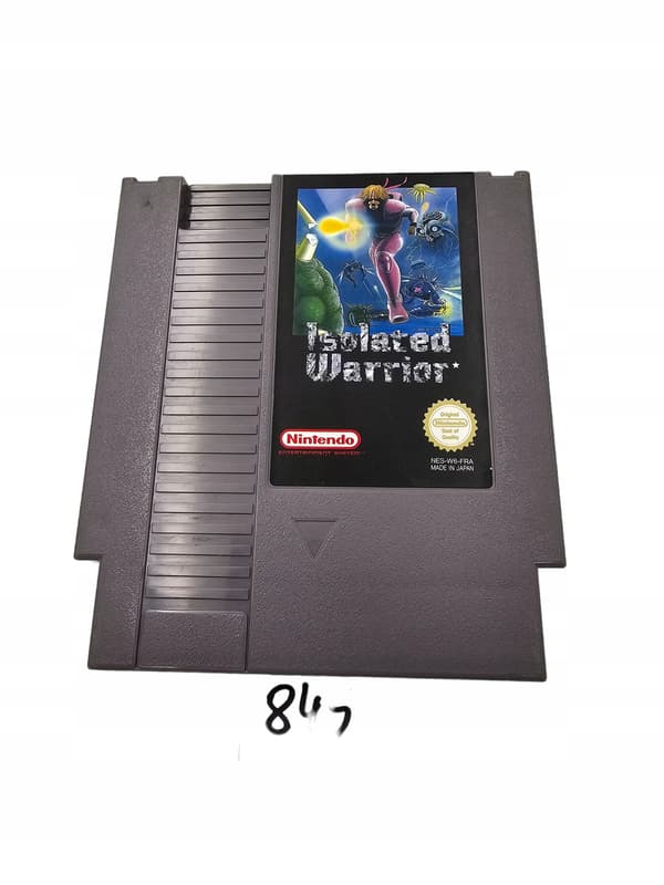 NINTENDO NES ISOLATED WARRIOR ORIGINAL