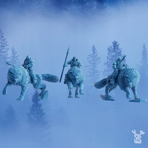 Stormbringers Wolfriders Squad x3 DakkaDakkaStore