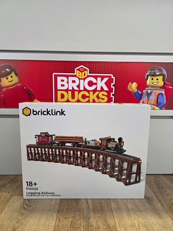 LEGO BrickLink 910035 Wooden Railway Set