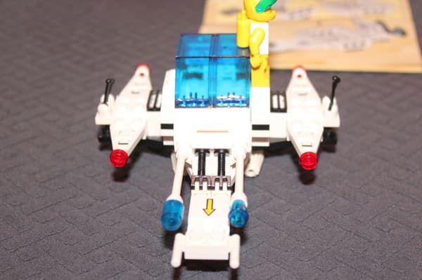 LEGO SPACE CLASSIC 6875 Box, Instructions and Hovercraft Set