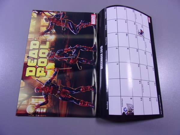 MARVEL OFFICIAL 2015 CALENDAR – English-language edition