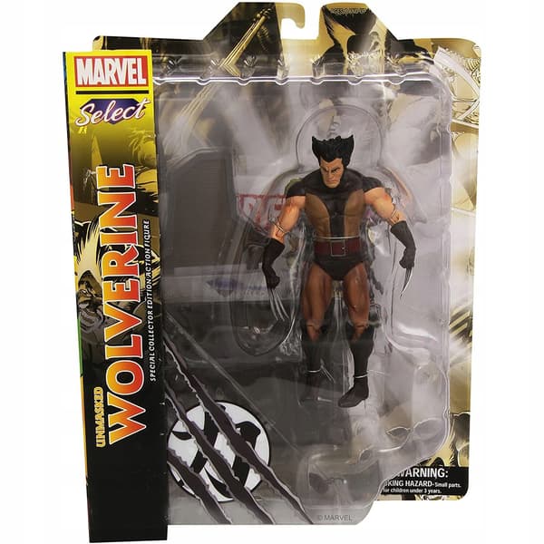 Diamond Select – Wolverine Unmask 18 cm Collectors’ Figure, Marvel Select
