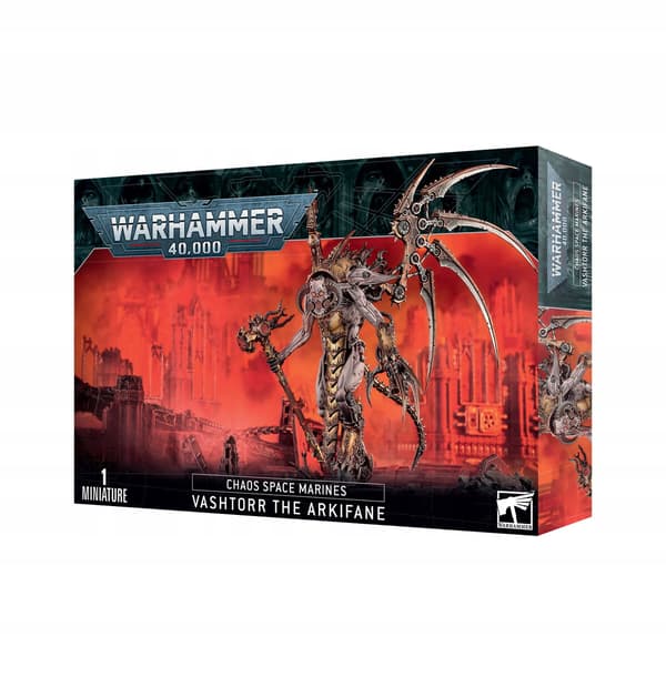 WARHAMMER 40K CHAOS SPACE MARINES VASHTORR THE ARKIFANE