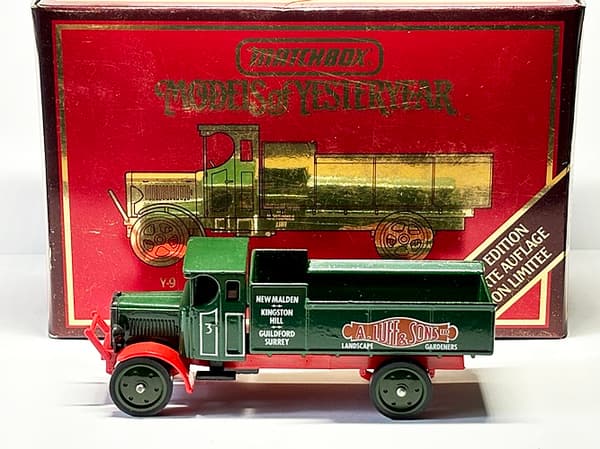 MATCHBOX-MOY No. Y9 1920 LEYLAND 3-TON (B2)