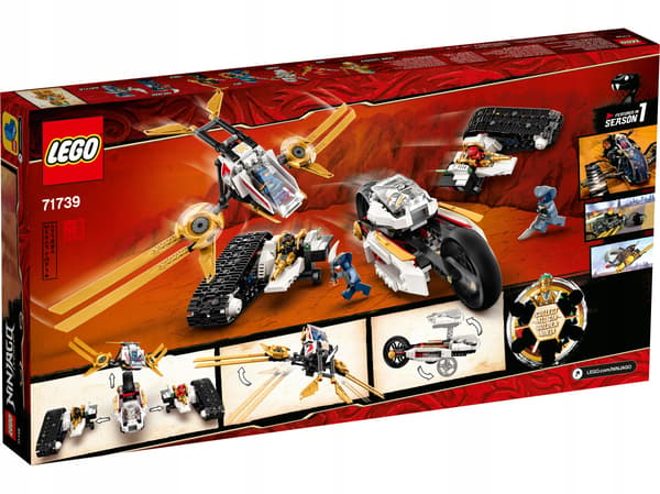 LEGO NINJAGO 71739 Supersonic Attacker