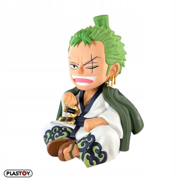 ONE PIECE ZOROJURO COIN BANK
