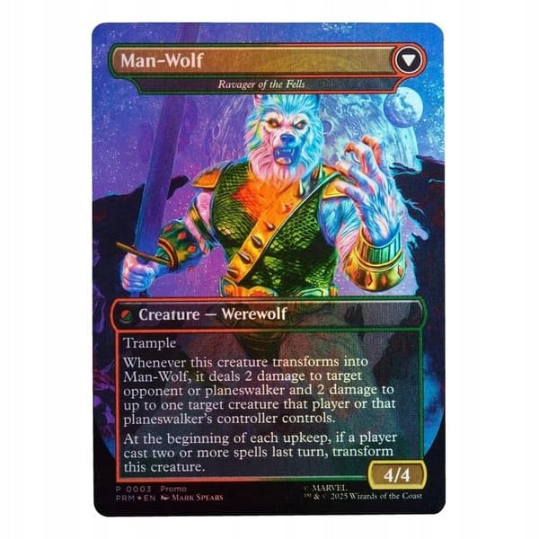 Magic: The Gathering Man-Wolf Figurine, Legend Series, 15 cm