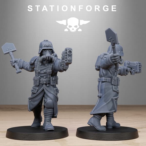 GrimGuard Shovel Trenches – x10