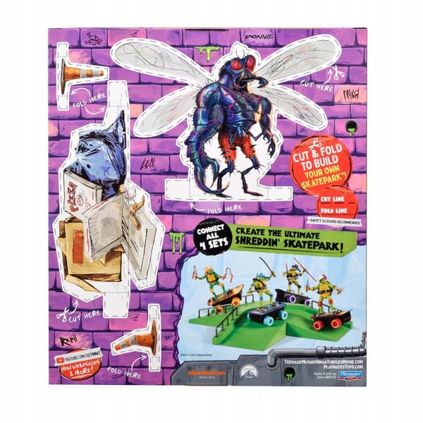 NINJA TURTLE SKATE PARK Donatello, figurine