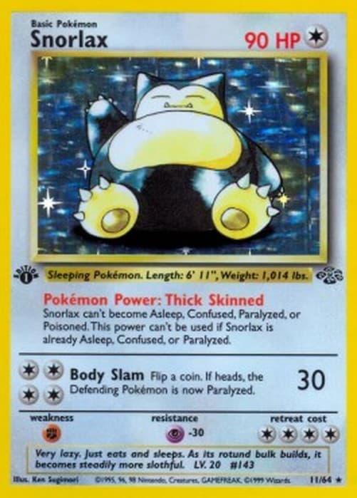 Pokemon TCG Snorlax