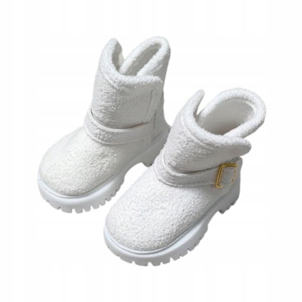 1/4 scale snow boots for female action figures – white boots