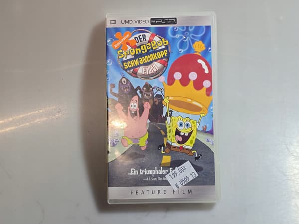 SPONGE BOB SQUARE PANTS FILM PSP