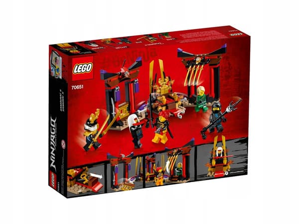 LEGO Ninjago 70651 – Clash in the Throne Room – UNIQUE 2018