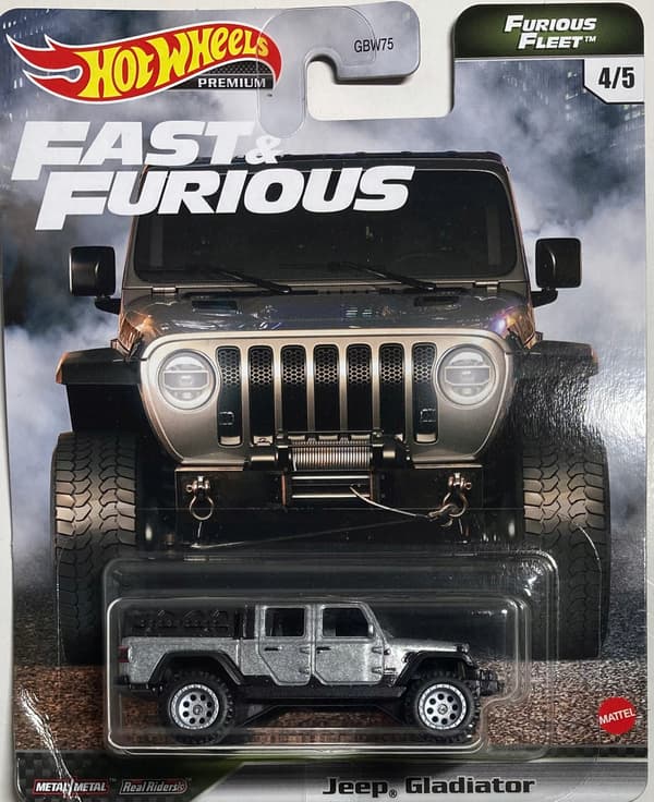 HOT WHEELS JEEP GLADIATOR FAST & FURIOUS