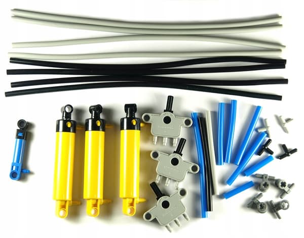 LEGO Technic Pneumatic Set: Pump and Cylinder x3, 32 pieces