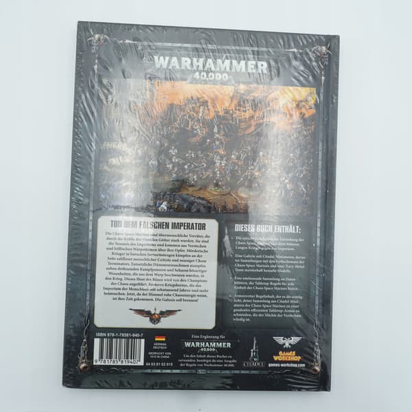 Warhammer 40,000 Codex Heretic Astartes: Chaos Space Marines handbook