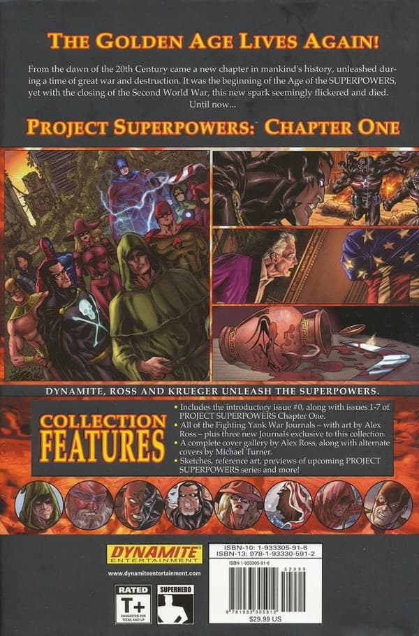 Project Superpowers: Hardback by Jim Krueger and Ross