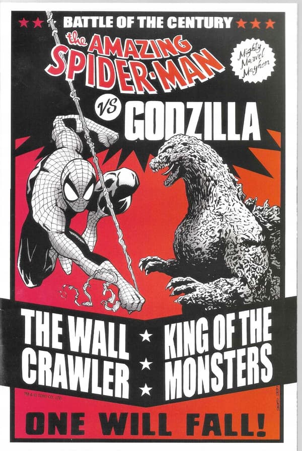 Marvel Godzilla vs Spider-Man Comic 1/2025 (in English)