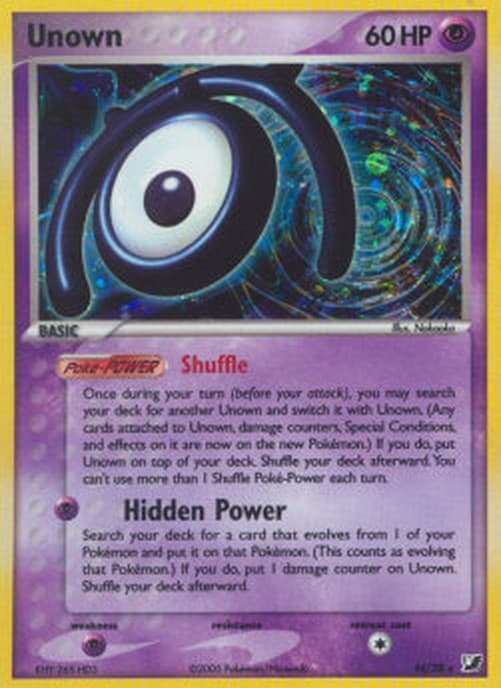 Pokemon Unown [M]