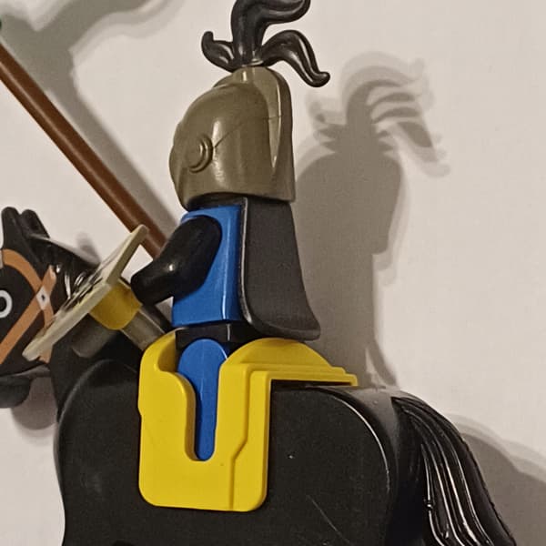 Lego Knight on Horseback